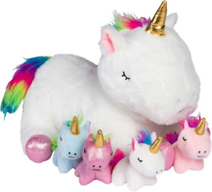 Unicorn Stuffed Animals for Girls Ages 3 - 8 Years; Snugababies ,Unicorn Gifts 