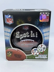 Capolavori Spot It! Gioco da Tavolo Edizione NFL Licenza Ufficiale 6+ yo 2/8 Giocatori - Foto 1 di 5