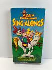 VHS Alvin and the Chipmunks Sing - Alongs Ragtime Cowboy Joe (VHS, 1993)