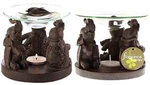 Wildtier Safari Sammler ** ELEFANT ÖLWÄRMER BRENNER KERZENHALTER ** NEU IM KARTON - Bild 1 von 12
