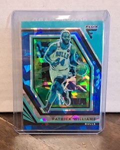 22/23 Panini Flux Patrick Williams /25 Blue Cracked Ice #53