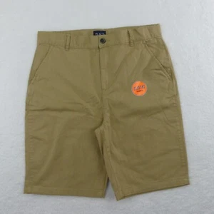 The Childrens Place Shorts Boys 16 Husky Beige Chino Adjustable Waist Stretch - Picture 1 of 17