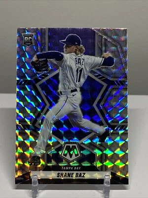 Shane Baz 2022 Mosaic Prizm Rookie #247 Tampa Bay Rays RC - Image 1 of 2
