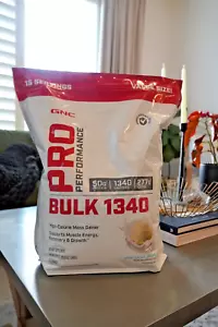 GNC Pro Performance Bulk 1340 - Vanilla Ice Cream, 15 Servings - Picture 1 of 12