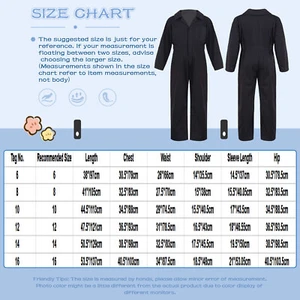 Kids Boys Halloween Costumes Coverall Mechanic Boiler Suit Flightsuit Jumpsuit - Picture 1 of 71