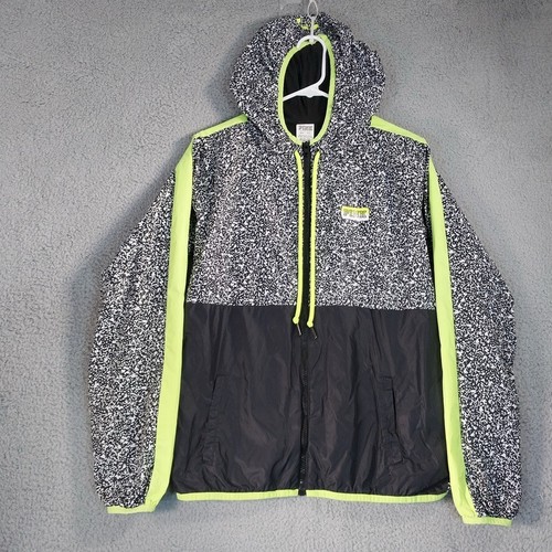 UNDERCOVER Giacca rosa Victoria Secret donna XS S nera giacca a vento zip cappuccio