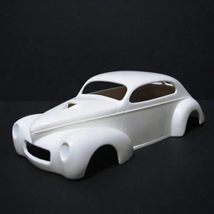 NB315 Jimmy Flintstone 1941 personalizzato Revell Willys scala 1:25 hardtop, fastback - Foto 1 di 7