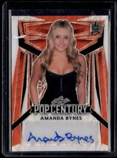 2023 Leaf Pop Century Orange Wave #BAAB1 Amanda Bynes 3/3 Auto Autograph