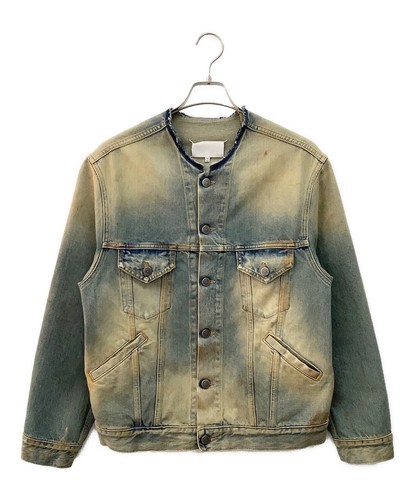 Giacca senza colletto Maison Margiela vintage lavabile taglia M 48