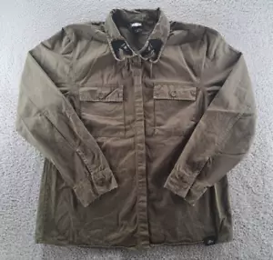 Jurassic World Jurassic Park Button Shirt Damen XL olivgrün Movie Utility - Bild 1 von 15
