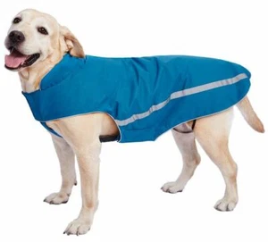 Hunde Winterjacke - kuschelig reflektierend wasserdicht - blau - XLarge - Bild 1 von 8