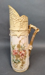 Teplitz Amphora Vase Ernst Wahliss Floral Motifs Gold Gildings Austria KL/ML - Picture 1 of 16