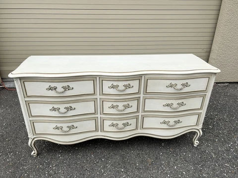 Drexel Touraine II French Provincial Dresser With Nine Drawers # 239-130-4 Cover