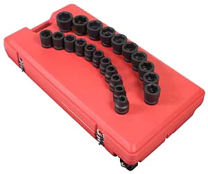 Sunex Tool 5692 1" Drive 21 Piece Sae Impact Socket Set Shallow - Picture 1 of 1