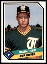 1989 CMC Tacoma Tigers Jeff Shaver Tacoma Tigers #11