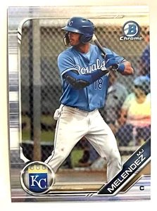 2019 Bowman Draft Chrome MJ Melendez Refractor Kansas City Royals #BDC-122 - Bild 1 von 1