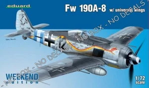 Focke Wulf FW 190A-8 190 A "UNIVERSAL WING" 1/72 EDUARD WEEKEND -NO BOX NO DECALS - Bild 1 von 4