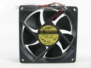 ADDA 9025 AD0912LB-A70GL  DC12V 0.13A cooling fan double ball 2-Pin - Picture 1 of 1