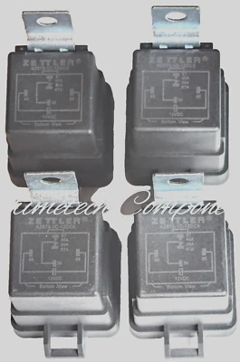 (Paquete de 4) Motor fueraborda relé inclinable Power Trim American Zettler AZ973-1C-12DC4 Foto 1 de 4