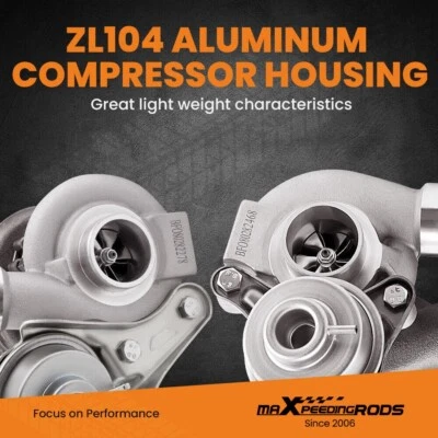 Turbocompresor doble turbo N54 para BMW 135i 335i 335xi 535i E90 E92 E93 3,0 L TD03 Foto 1 de 3