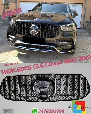 ⭐Panamerikanischer Kühlergrill, passend für Mercedes GLE-Klasse W167 2019⭐ - Bild 1 von 4