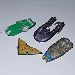 Babylon 5 Micro Machines x 4 Narn Transport Raider Ship Centauri Cruiser Shuttle - Picture 1 of 5