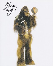 MICHAEL MIKE KINGMA (Star Wars - Tarfful) signed 20x25cm original autograph