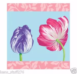 Pink Petals Table Cover, 54" x 108" Floral Table Cloth Birthday Bridal Shower - Picture 1 of 2