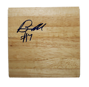 Al Jefferson Signed 6x6 Floorboard Boston Celtics Authentic NBA Autograph