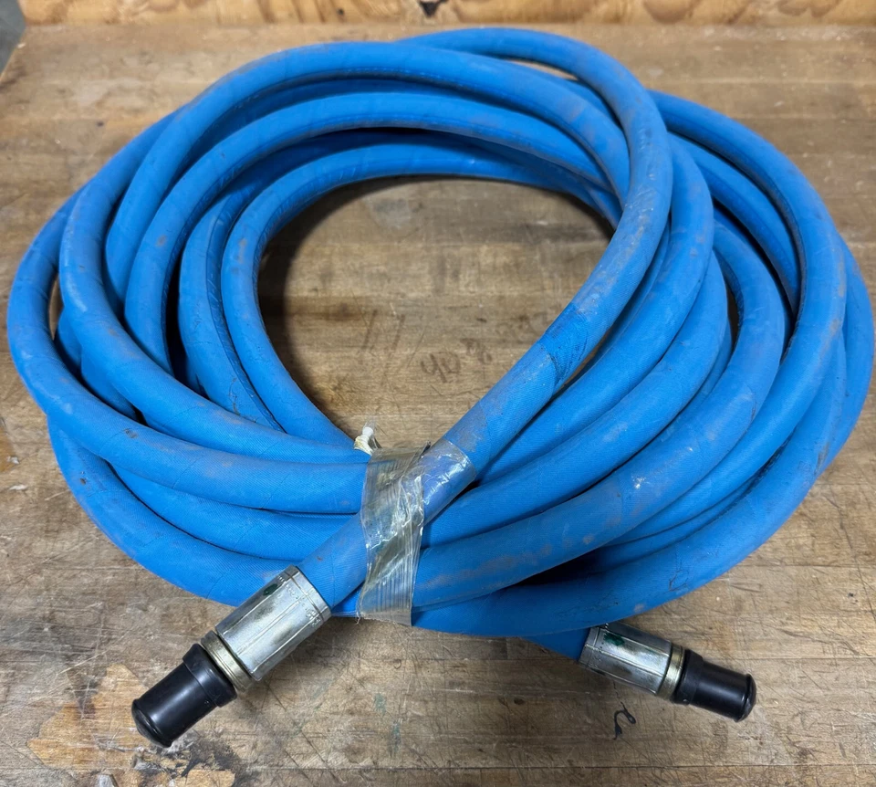 Aeroquip Hose FC510-08 AQP HI-PAC 3500 PSI Wire Braid Hose 38Ft w/ STC Fittings - Image 1 of 4