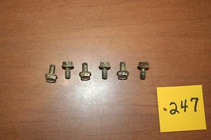 1985 Honda ATC 200s Rear Brake Drum Cover Hardware Bolts OEM 85 - Picture 1 of 2