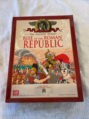 GMT GAMES THE ANCIENT WORLD RISE OF THE ROMAN REPUBLIC UNPUNCHED COMPLETE GAME - Image 1 of 4
