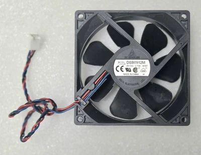 HP Pavilion PC Rear Fan DSB0912M 92*92*25mm 12V 0.19A w/ 3Pin Connector, Screws - Image 1 of 2