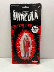 SUPER7 UNIVERSAL MONSTERS DRACULA GLOW IN DARK REACTION ACTION FIGURE NEW NYCC - Foto 1 di 10