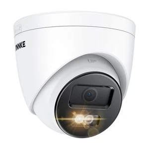 4K PoE Security Camera, Outdoor Turret Surveillance Wired Cameras for Home Se... - Picture 1 of 9