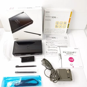 Nintendo DS Lite Jet Black Console Excellent Condition - Picture 1 of 10