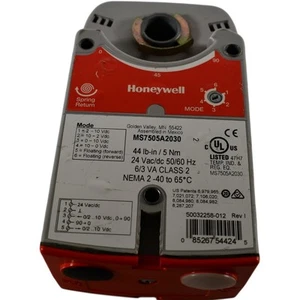 NEW Honeywell Actuator Damper MS7505A2030 ACT/SR/44INLB/24VAC/2-10VDC MODULATING - Picture 1 of 6