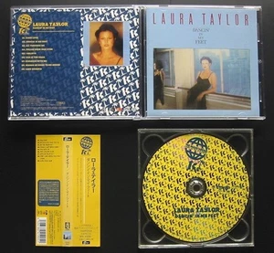 LAURA TAYLOR Dancin' In My Feet 1979/2017 JAPAN 1ST PRESS CD OBI OOP DISCO FUNK - Picture 1 of 1