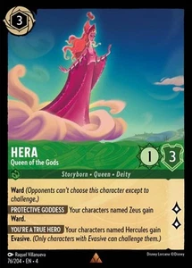 Hera - Queen of the Gods (076) Ursula's Return Disney Lorcana - Picture 1 of 1