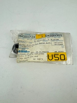 Deslizadores enrollables de vidrio ventana puerta Dodge Chrysler 1995-2000 Mopar 4339301 Foto 1 de 4