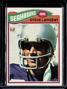 1977 Topps #177 Steve Largent Rookie RC Seahawks (HOF) NR-MINT (tiny dents) - Picture 1 of 2