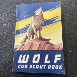 1961 (c)1954 Wolf Cub Scout Book Boy Scout of America BSA Achievements 3230 Den - Picture 1 of 4