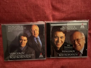 PROKOFIEV/SHOSTAKOVICH/VENGEROV Violin Concertos 1 & 2 (2-CDs, Teldec) - Bild 1 von 4