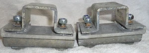 Reich Easydriver Caravan Mover Set Of 2 Clamps for 2" Square Metalwork - Picture 1 of 6