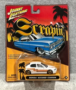 Johnny Lightning 2003 Scrapin Honda Accord Custom WHITE LIGHTNING - Picture 1 of 2