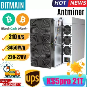 Bitmain Antminer KS5pro 21T 3150W Kas Miner Asic Miner Kaspa - Picture 1 of 5
