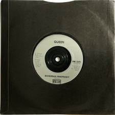 QUEEN Bohemian Rhapsody EMI  UK  N/Mint Rock 7"