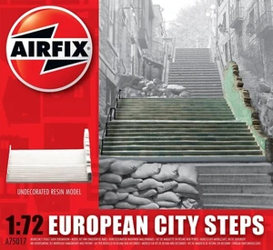 Modellino Airfix A75017 European City Steps in resina non decorato - scala 1:72 - Foto 1 di 2