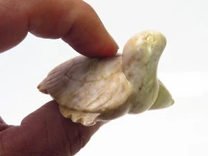FIGURA DE TORTUGA DE AGUA PIEDRA TALLADA A MANO ~ 1,25"" TALL 2,5"" de largo BB3B718 - Imagen 1 de 5
