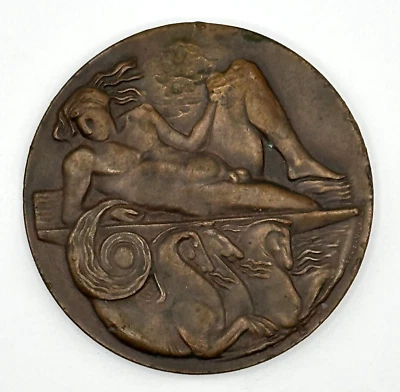 Medalla Inauguración Rincón Del Bonete Uruguay Peña Vilamajo Foto 1 de 3